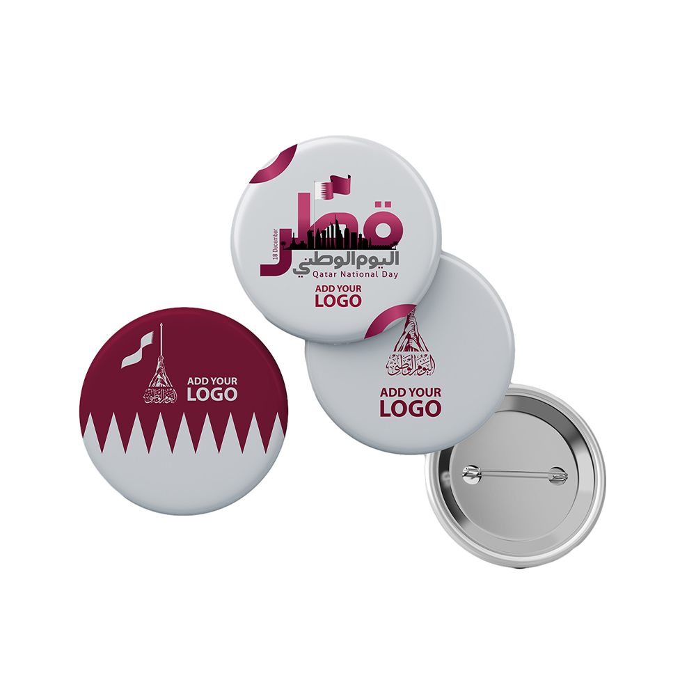 Qatar National Day Badges