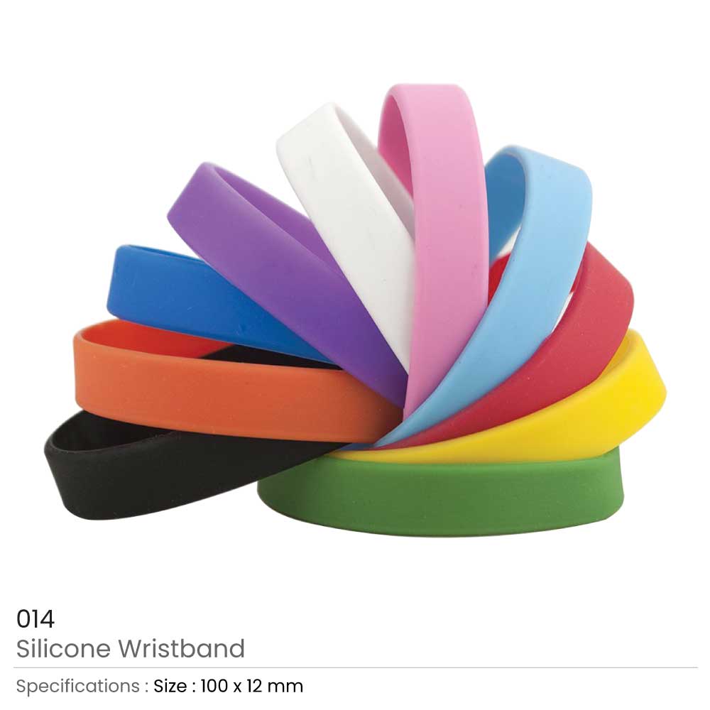 Promotional Silicone Wristbands 12