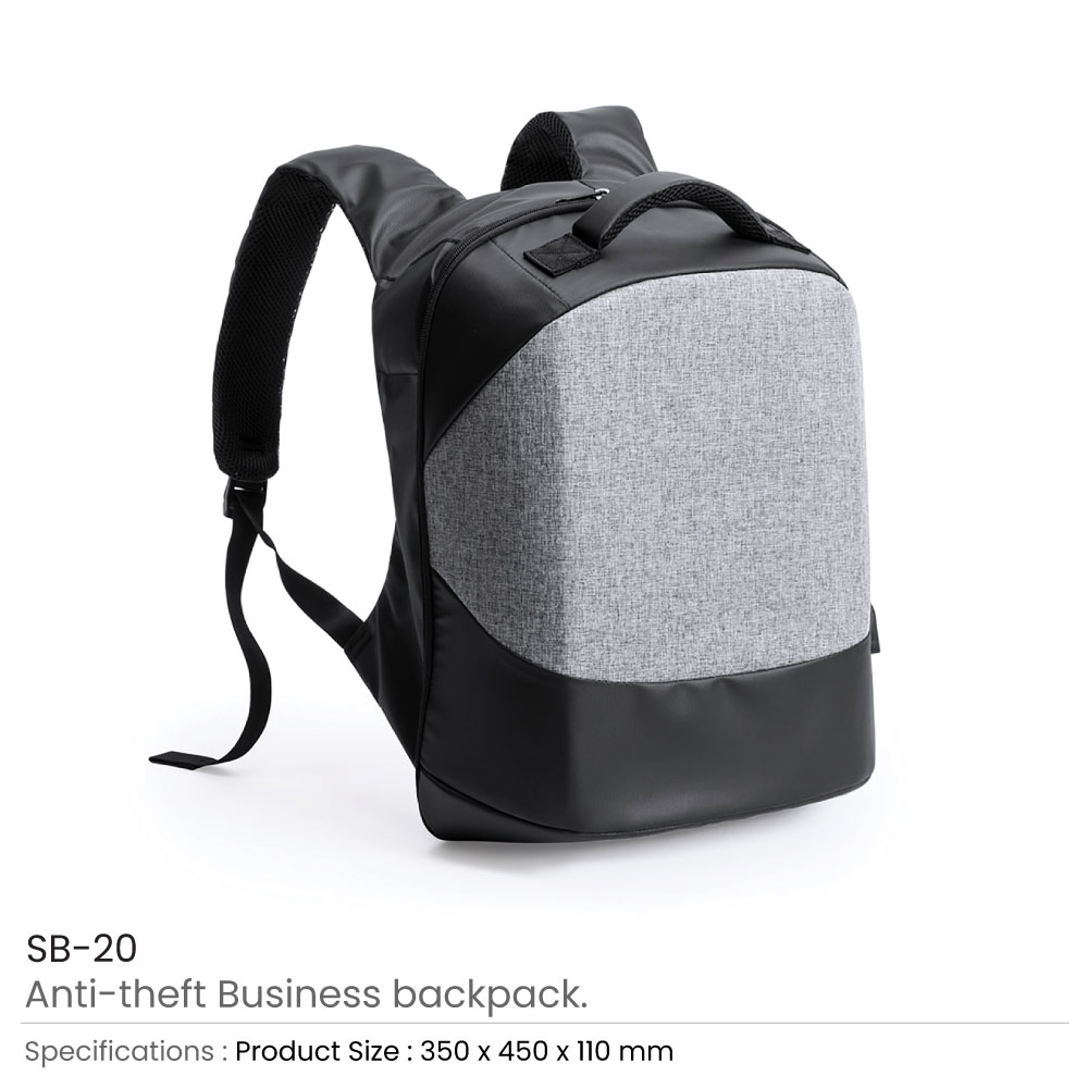 Anti-theft Business Backpack Waterproof & Charging Port  2