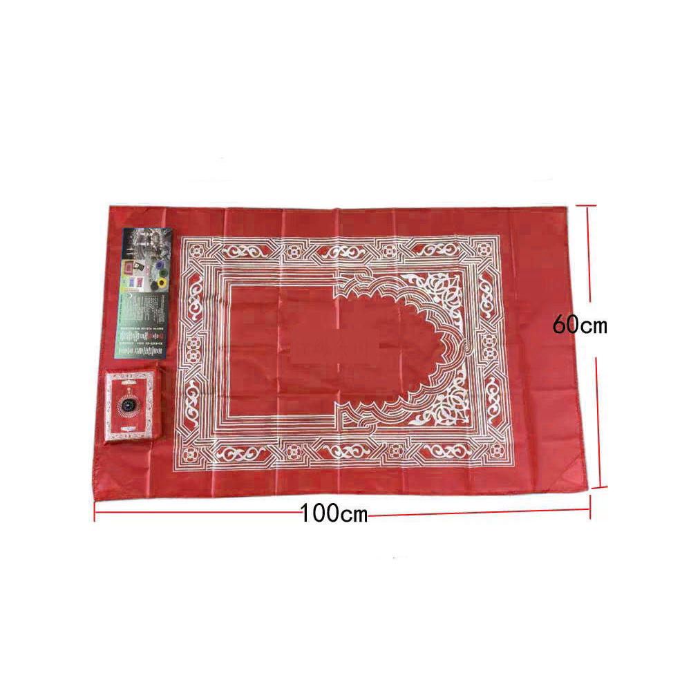 Portable Travel Prayer Mat with Compass 16