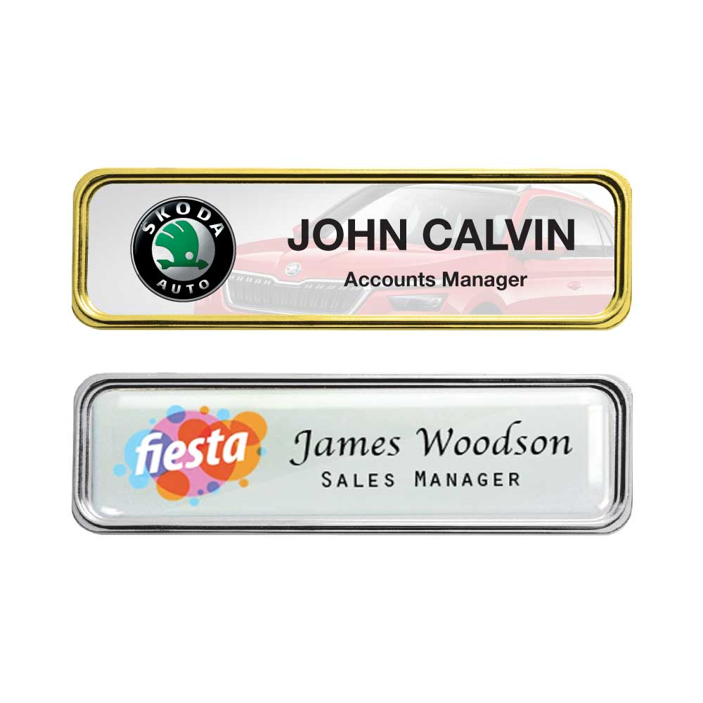 Metal Injected Name Badge 2087 5