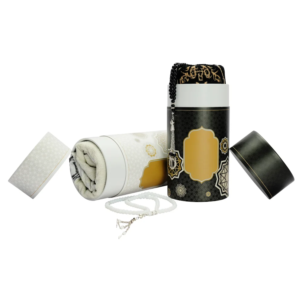 Prayer Mat with Tasbih in Tubular Box 4