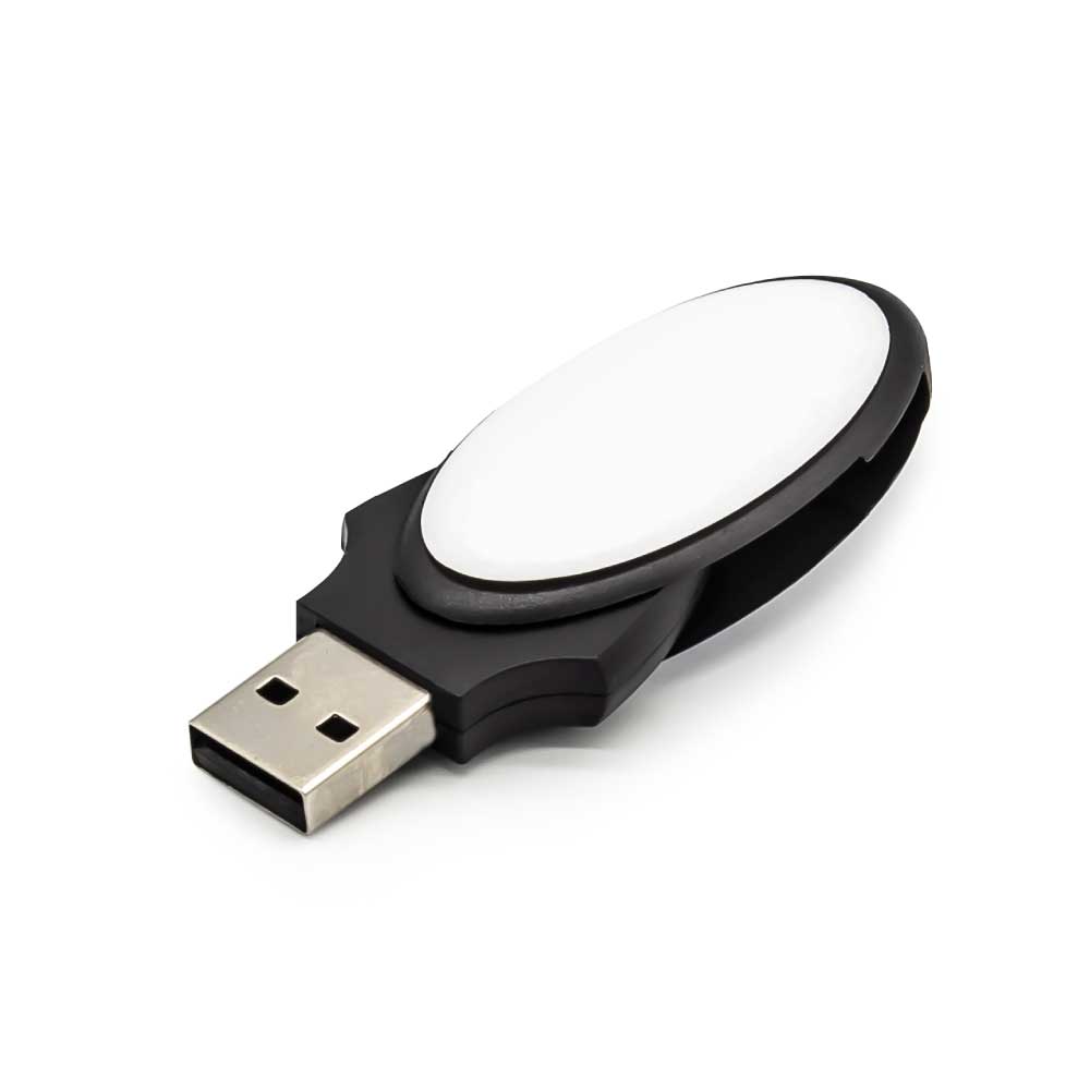 Oval Swivel USB Flash Drive USB-31 1