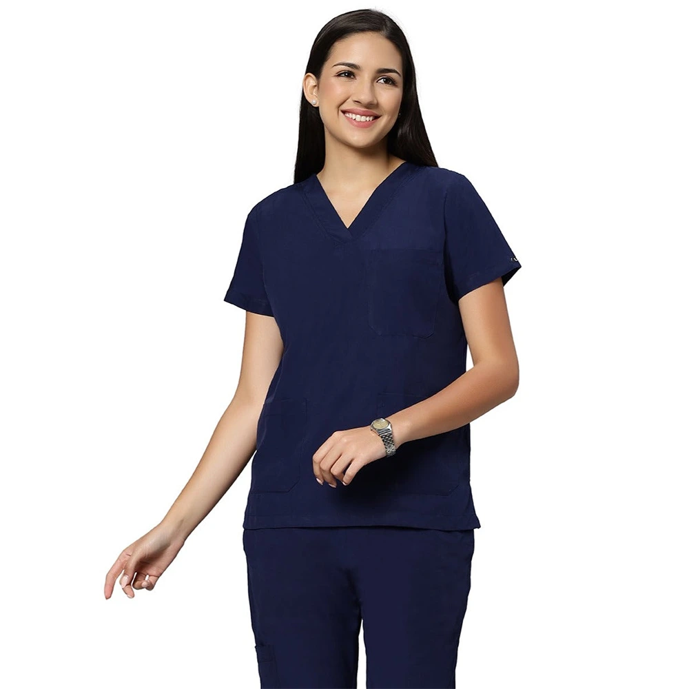 Medical Scrub Suit Navy Blue