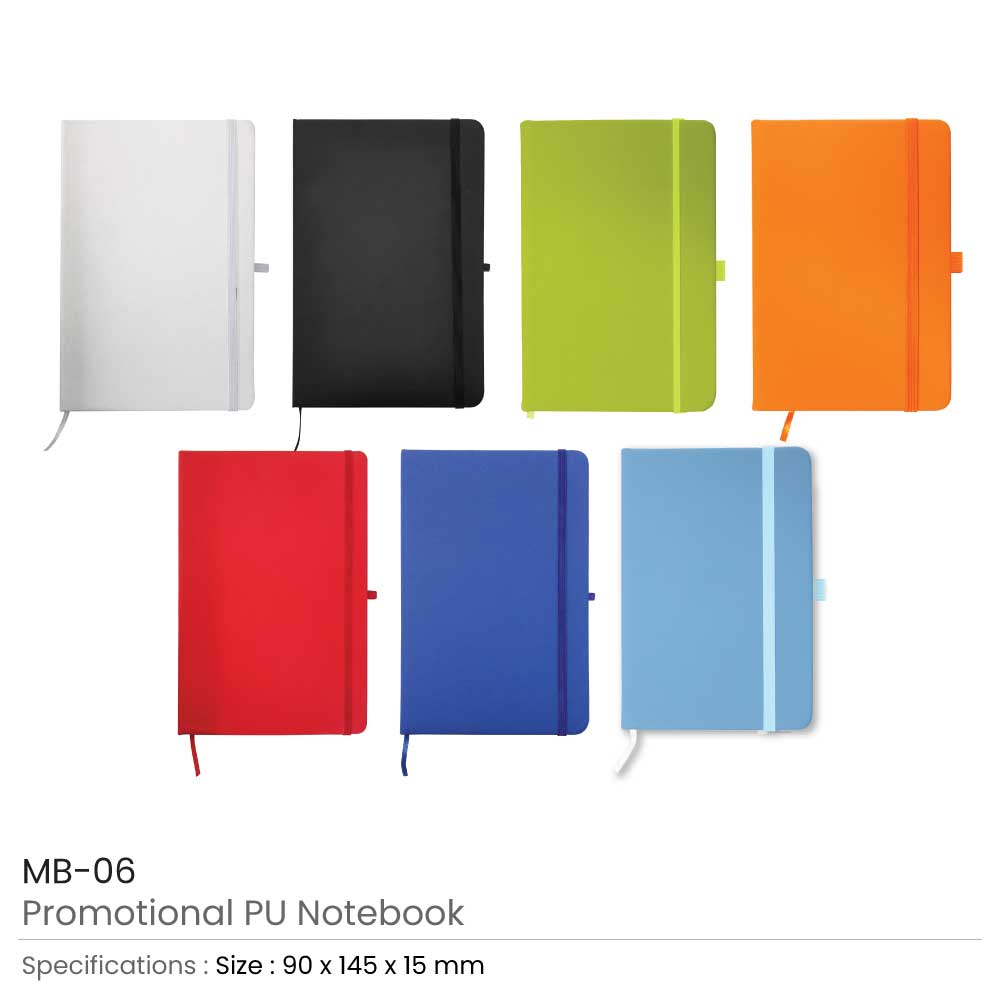PU Leather Notebook A6 size 8