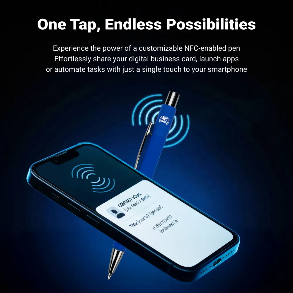 NFC Smart Pens – Tap to Share Website, Contact & Social Media 8