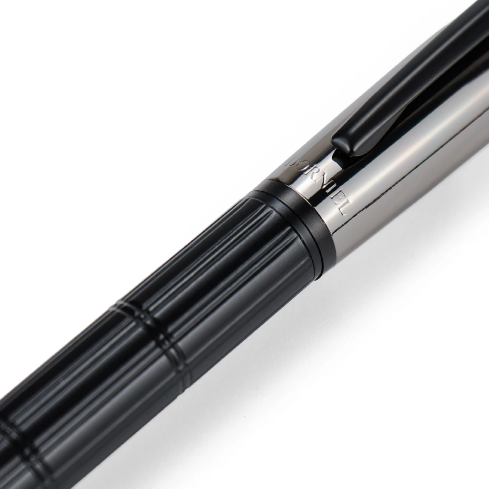 Dorniel Designs Brand Pens, Matte Black, Twist Action, Blue Ink 2