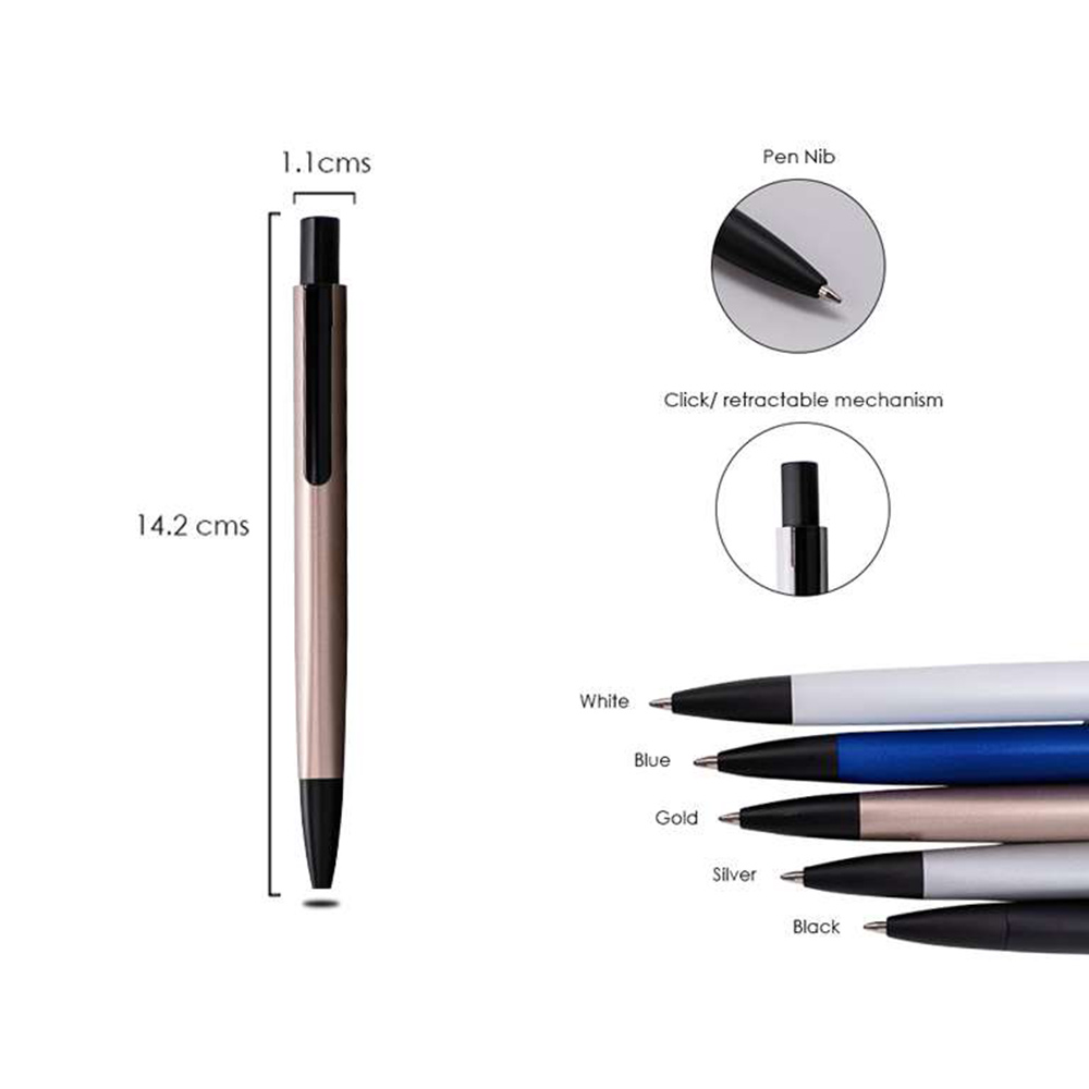 Triangle Body Ball Point Metal Pen 7