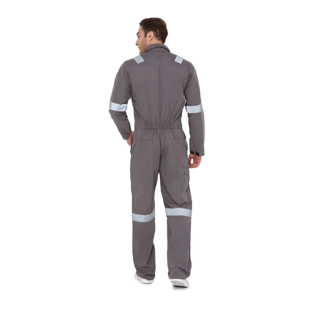 Coverall With Reflective Tape – Dark Grey 4