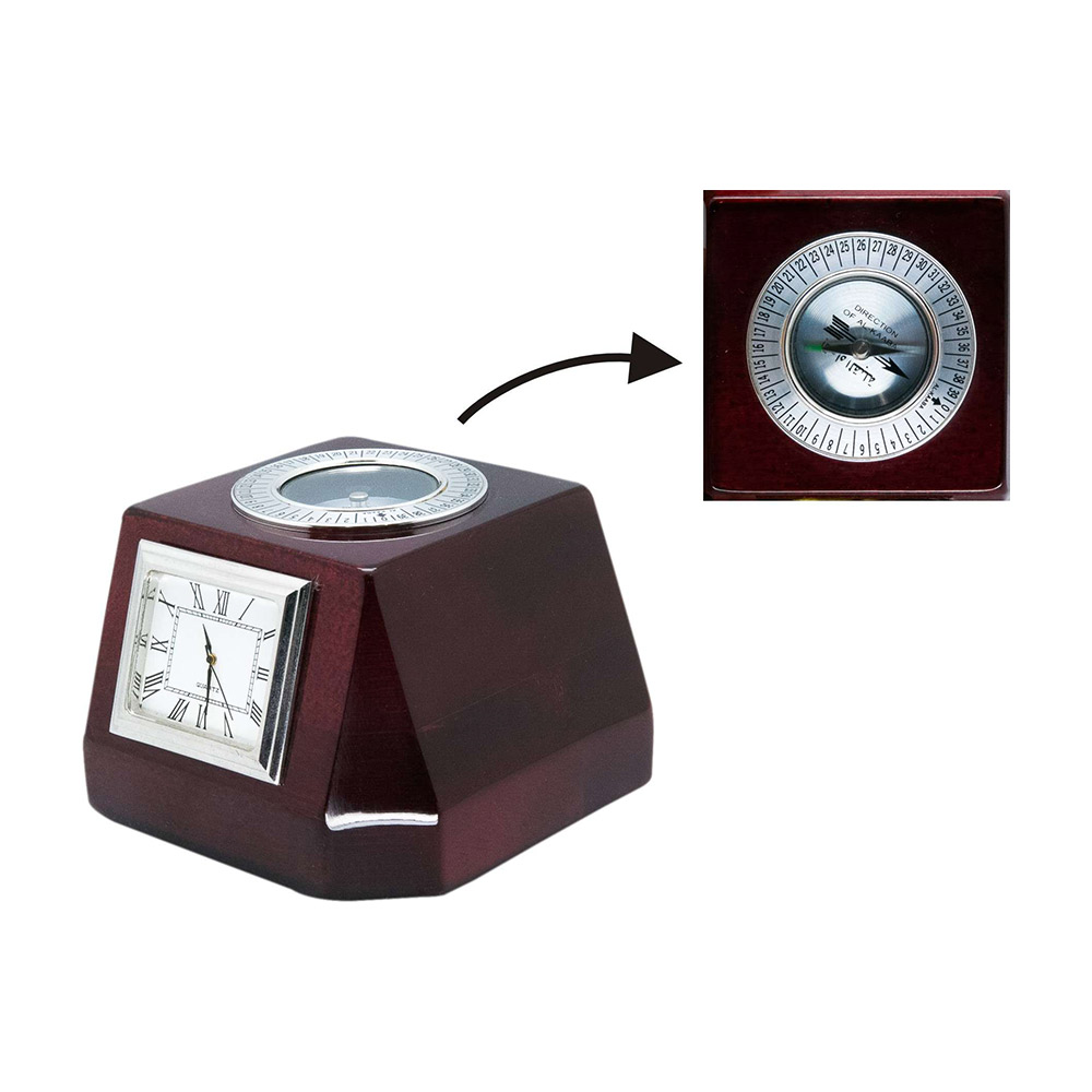 Wooden Desktop Clock 2