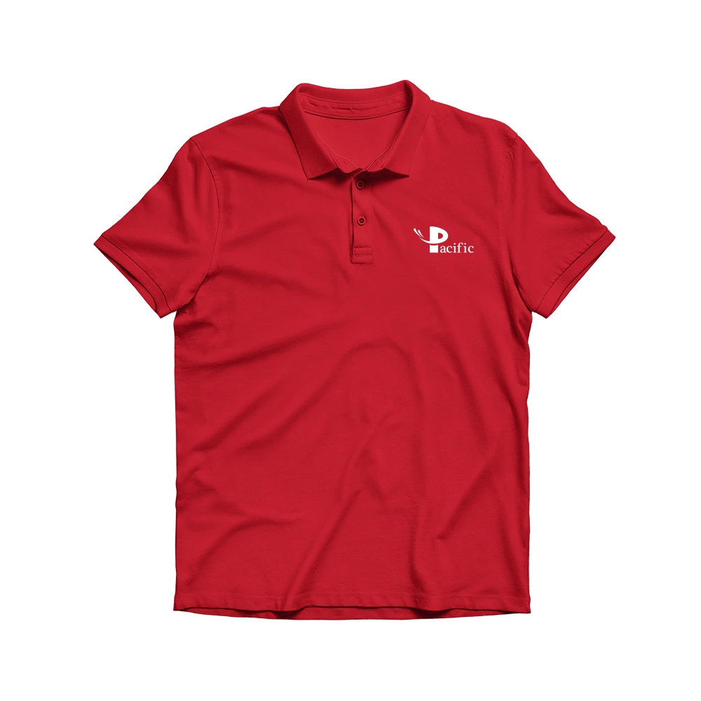 Apex Polo T-Shirt Solid Red 2