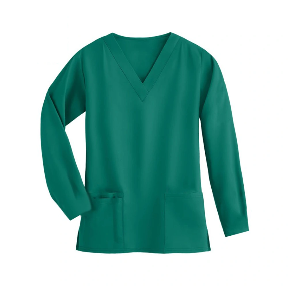 Full Sleeve Unisex Medical Scrub Suit – Green