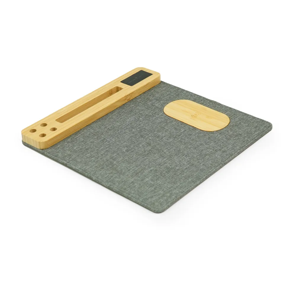 Multi-Function Mousepad, 15W Fast Wireless Charger & LED Logo 2