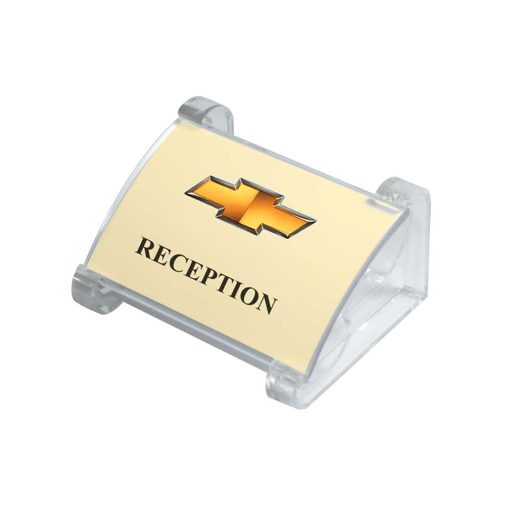 Transparent Desk Sign Holder DSH-06 3