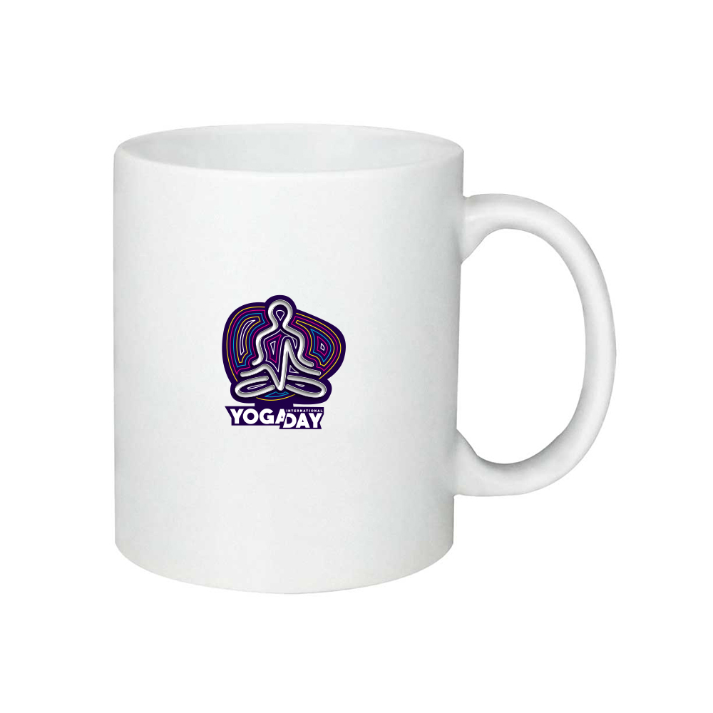 White Ceramic Mugs (325 ml) 2