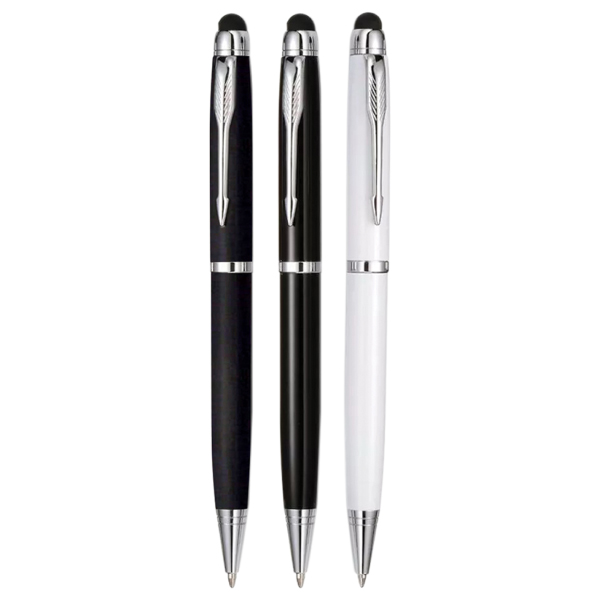 Metal Pen with Stylus