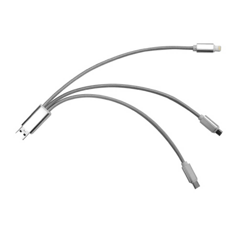 Multi Charging USB Cables (Nylon Braided) 1