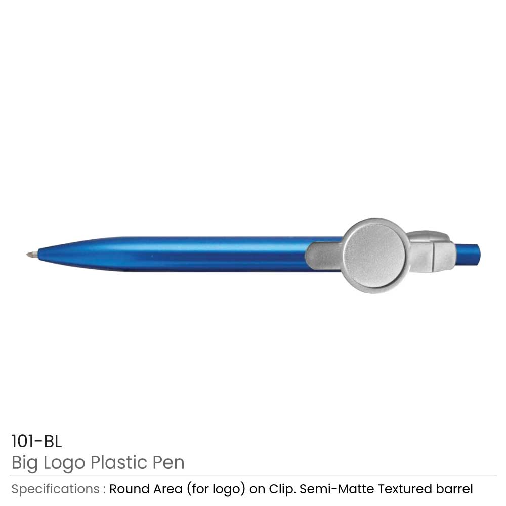 Big Logo Plastic Pen 2