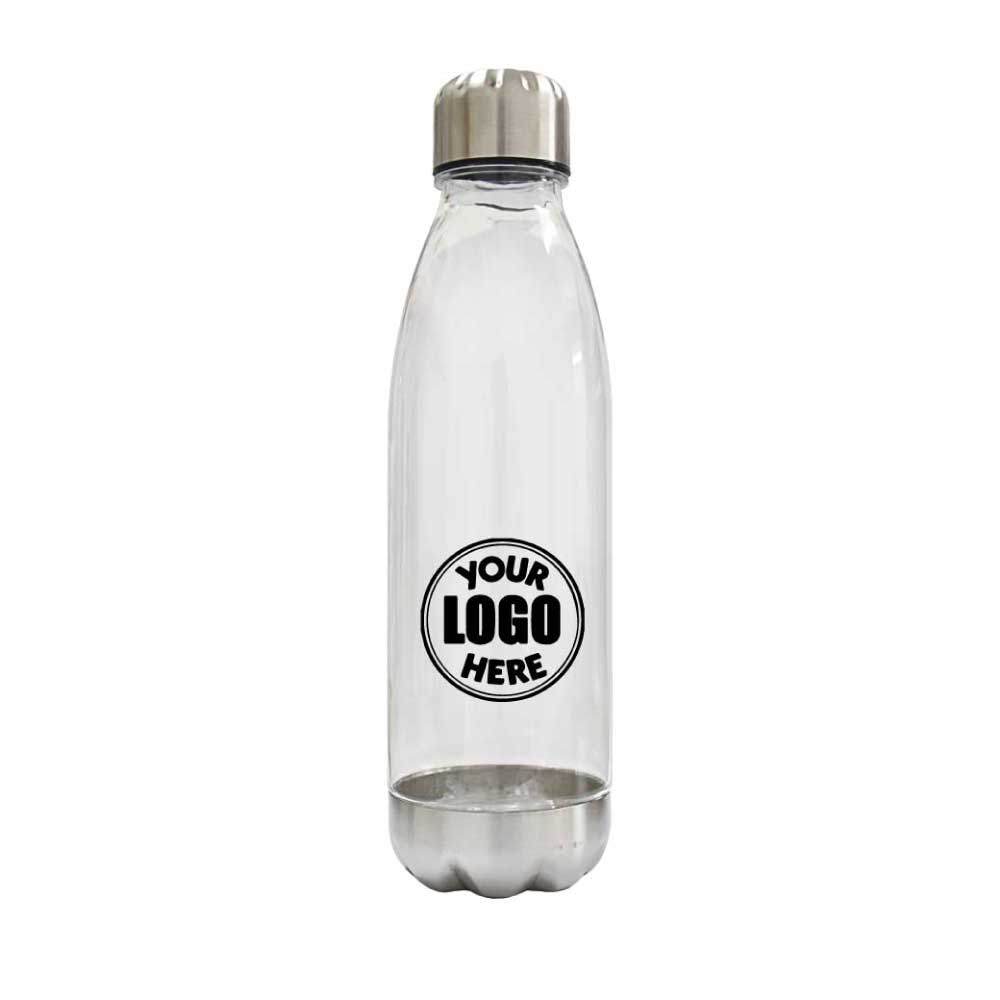 PS Water Bottle with Stainless Steel Base & Cap 3
