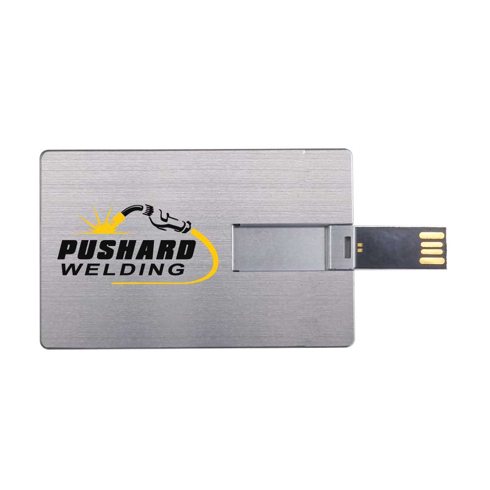 Aluminum Card USB Flash Drive 3