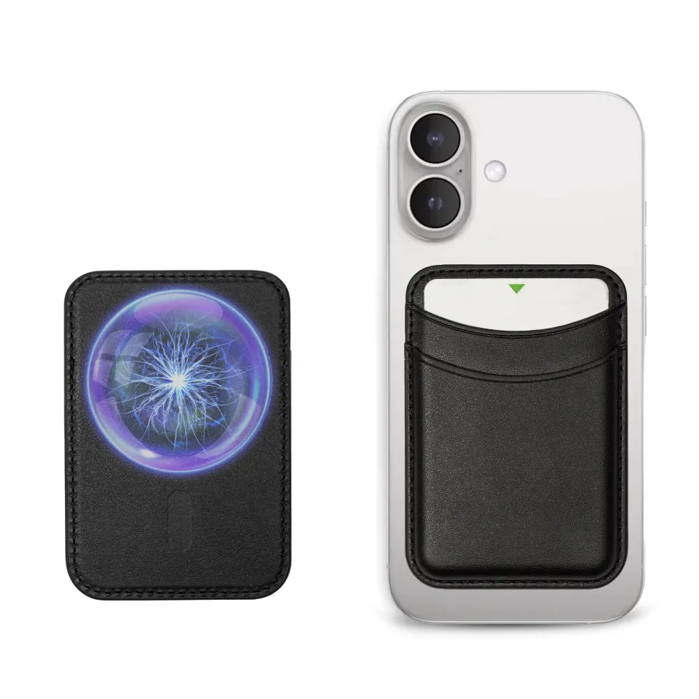 MagSafe Phone PU Leather Wallet Card Holder – PU Leather 5