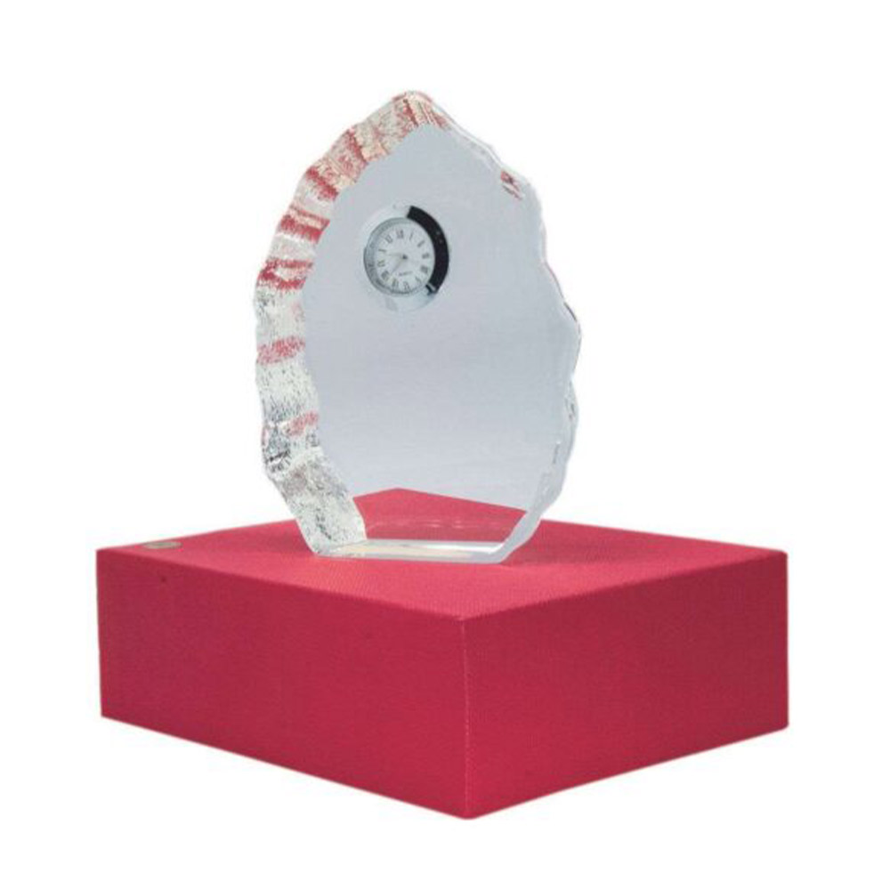 Tear Shaped Crystal Clock 2