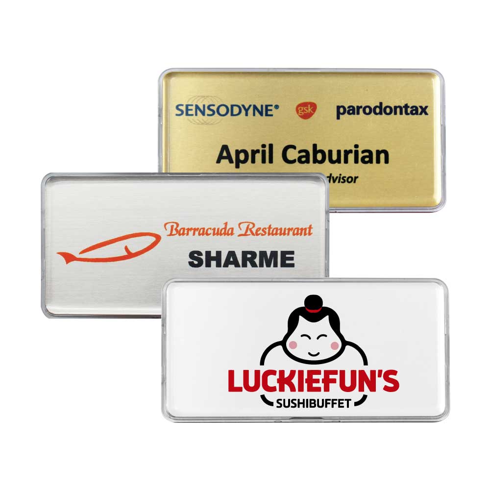  Lens Cover Name Badges  6