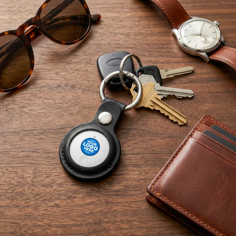 Smart Anti-Loss Tracker with PU Keychain – Track It Anywhere 6