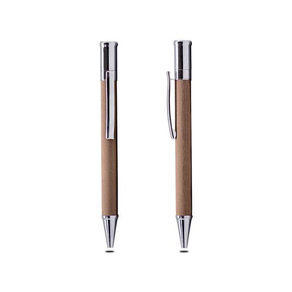 Ballpoint Pen with Silver Trimmings 3