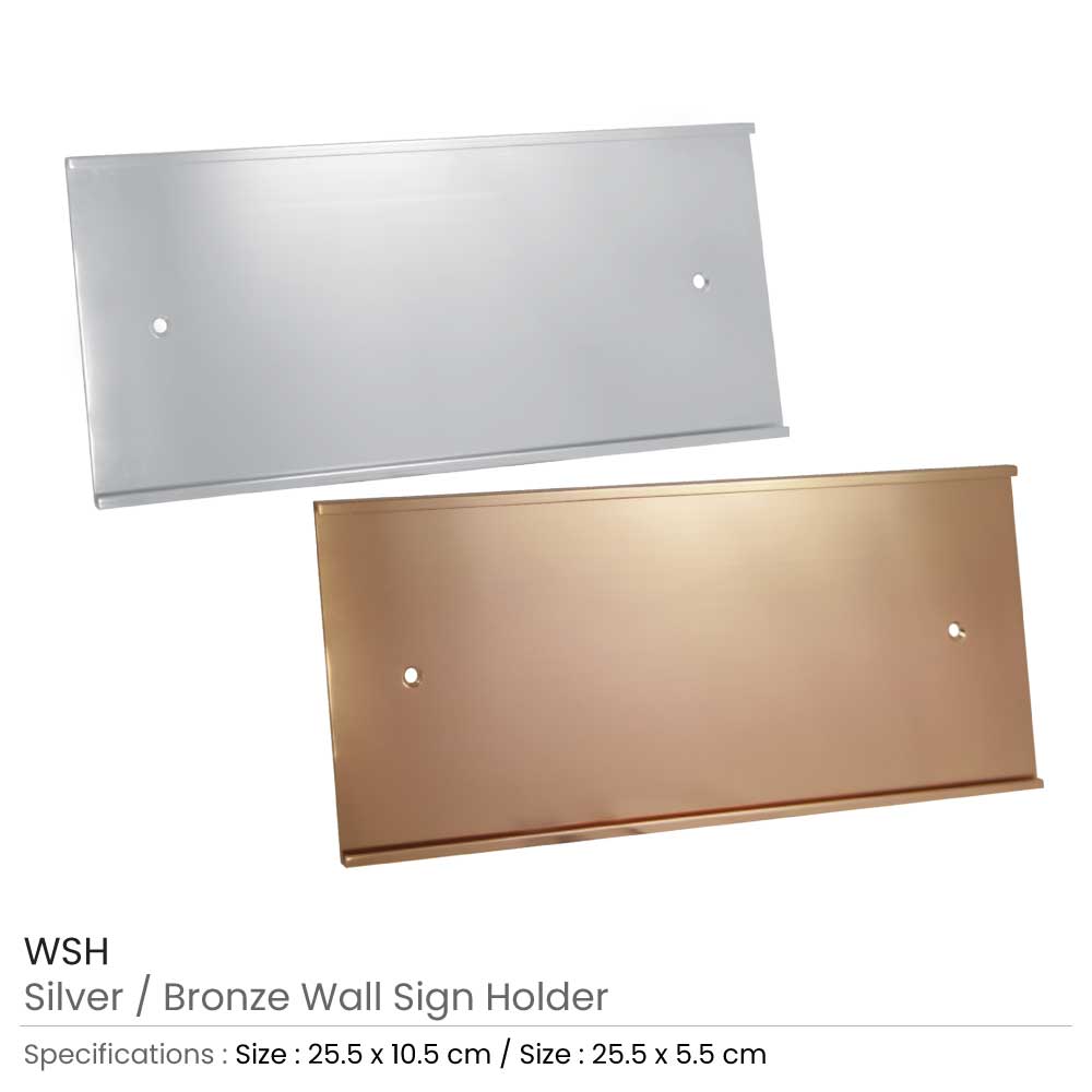Wall Sign Holders  4