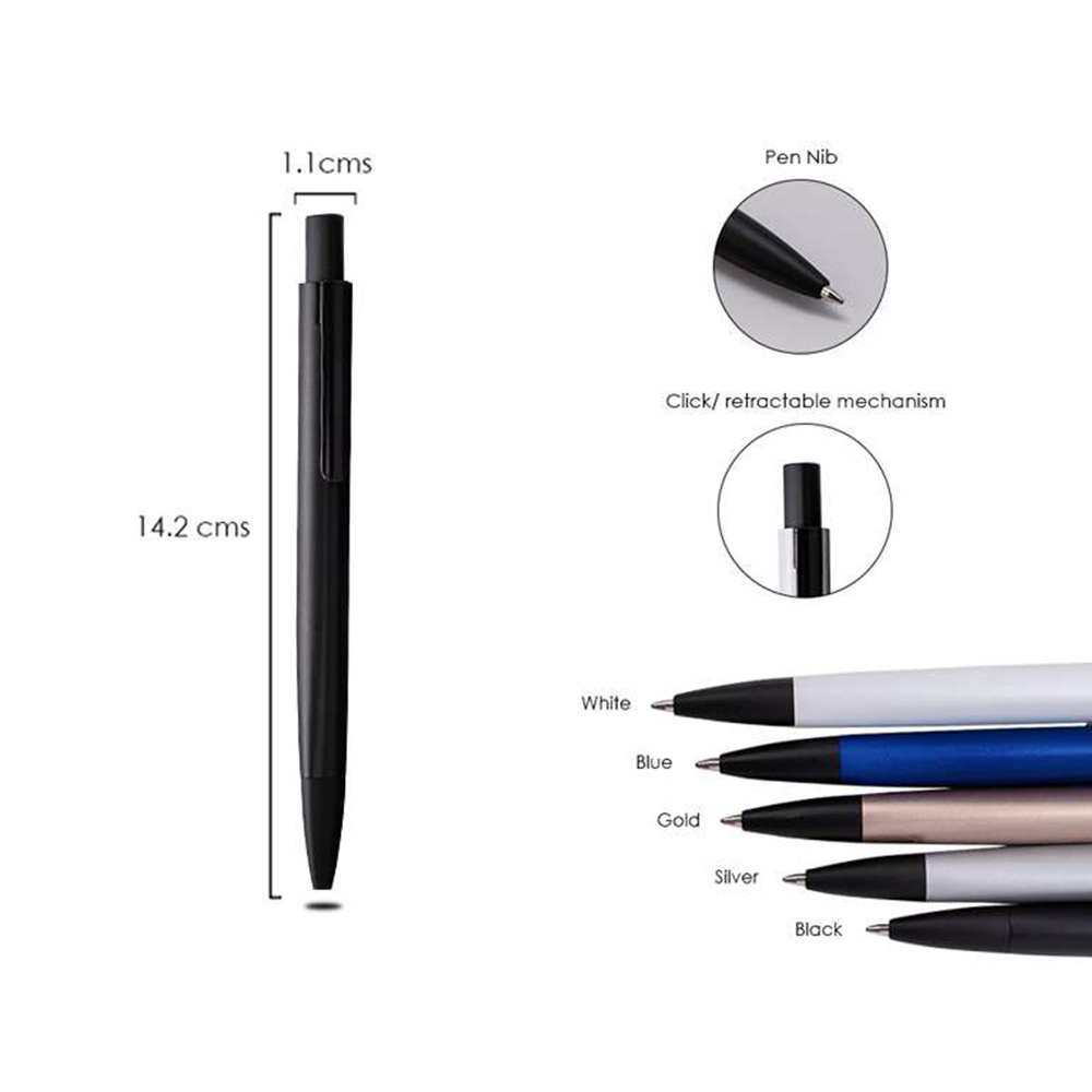 Triangle Body Ball Point Metal Pen 3