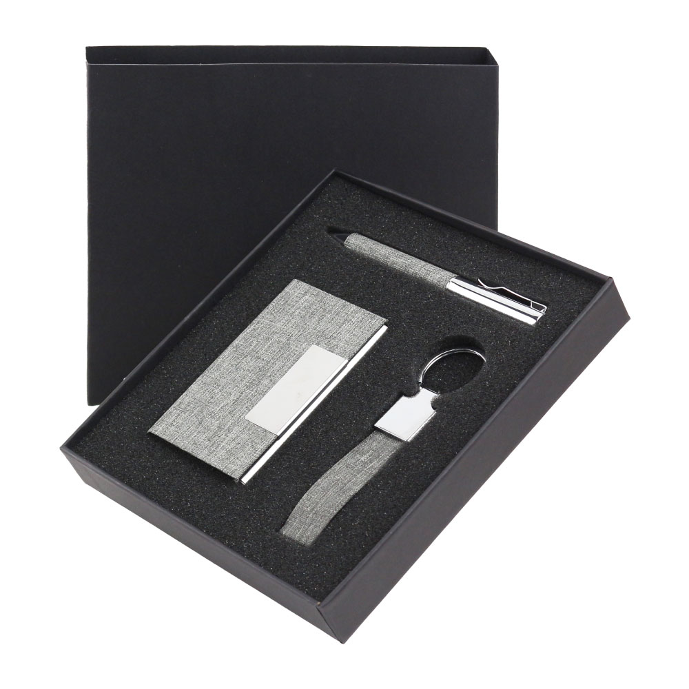 RPET Pen, Card Holder and Keychain Gift Sets 3