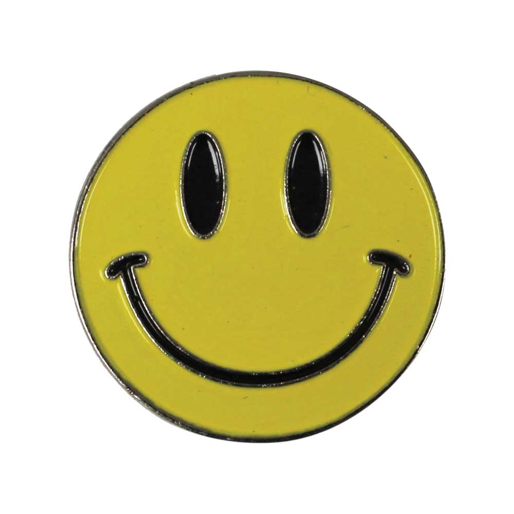 Smiley Metal Badge 5