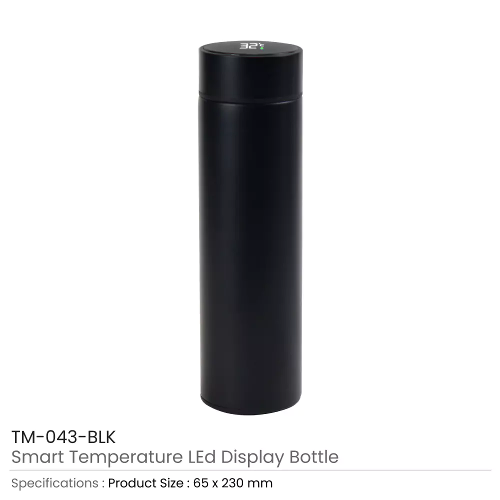 Double Wall Bottle with Temperature Display 500ml – Ramadan Gifts 2