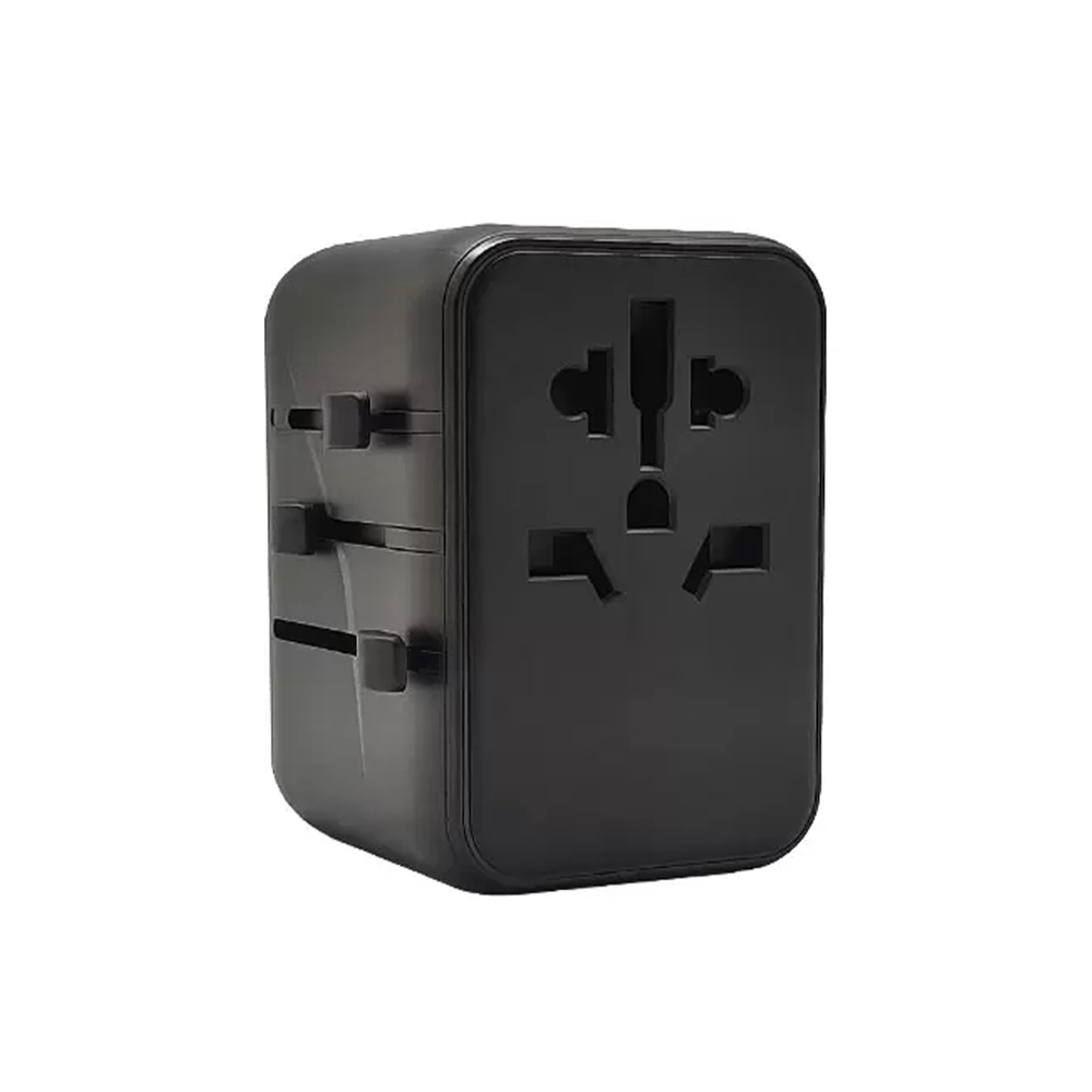 World Travel Adapter With 20W PD  3