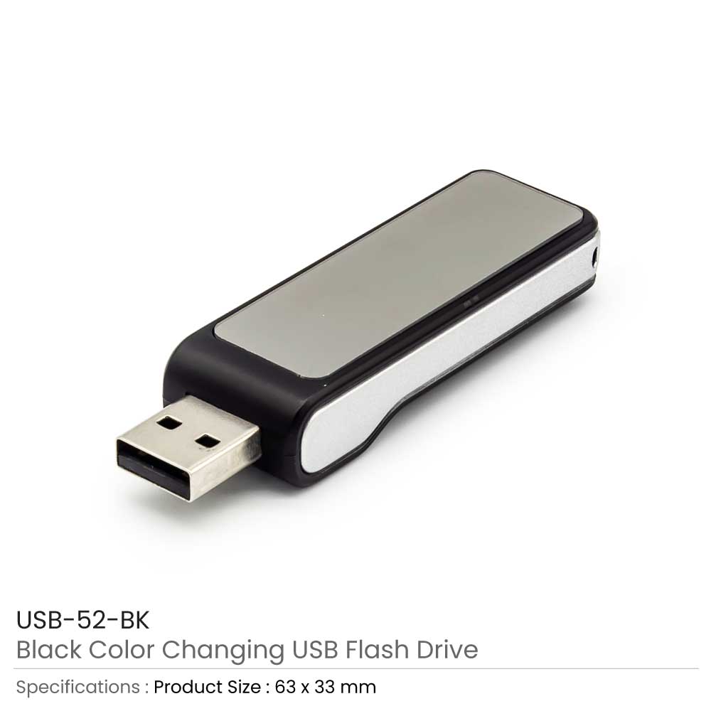 Color Changing Logo USB 8GB 3