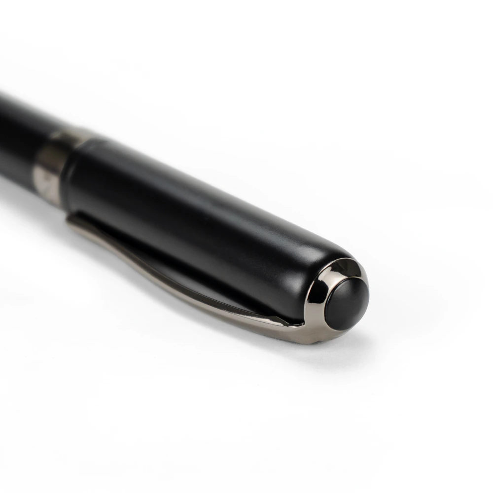 Dorniel Designs Metal Pens Matte Black – Twist Action Ball Pen Blue Ink 2
