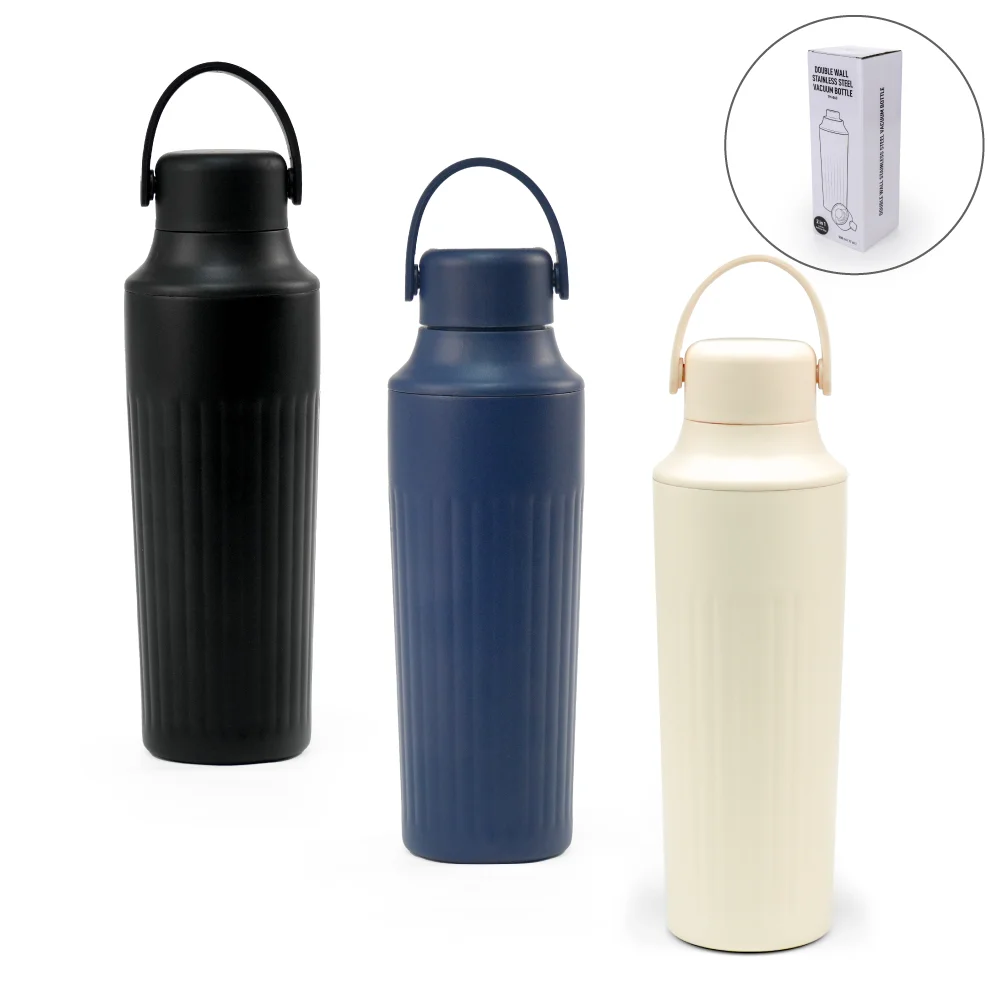 Dual Opening SS Bottles, Double-Wall Insulated Body, Powder Coated, 500ml 10