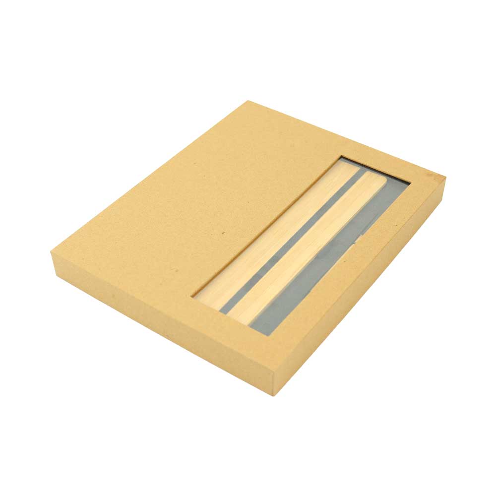 Bamboo Material A5 Notebook and Pen Gift Set 5