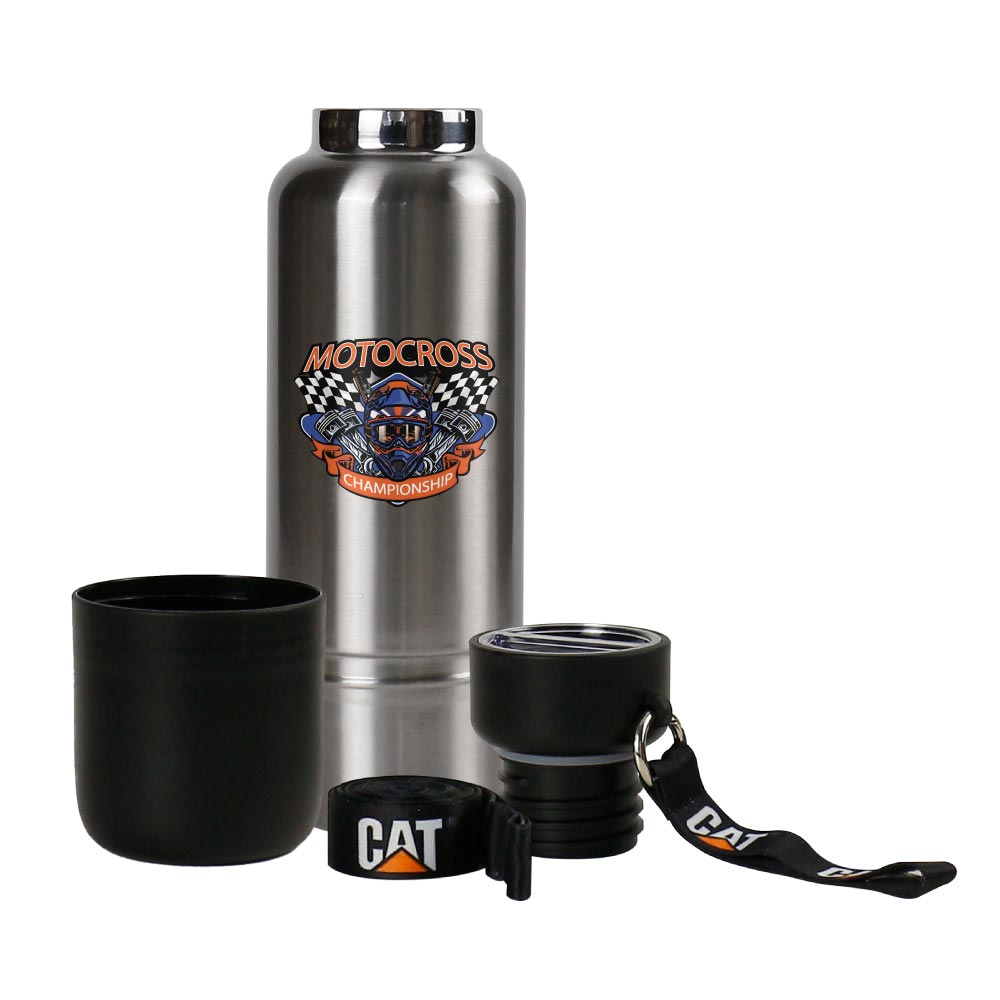 Multi-function SS Bottles, Double Wall, Base Cup, Lanyard, 500ml – Ramadan Gifts 13