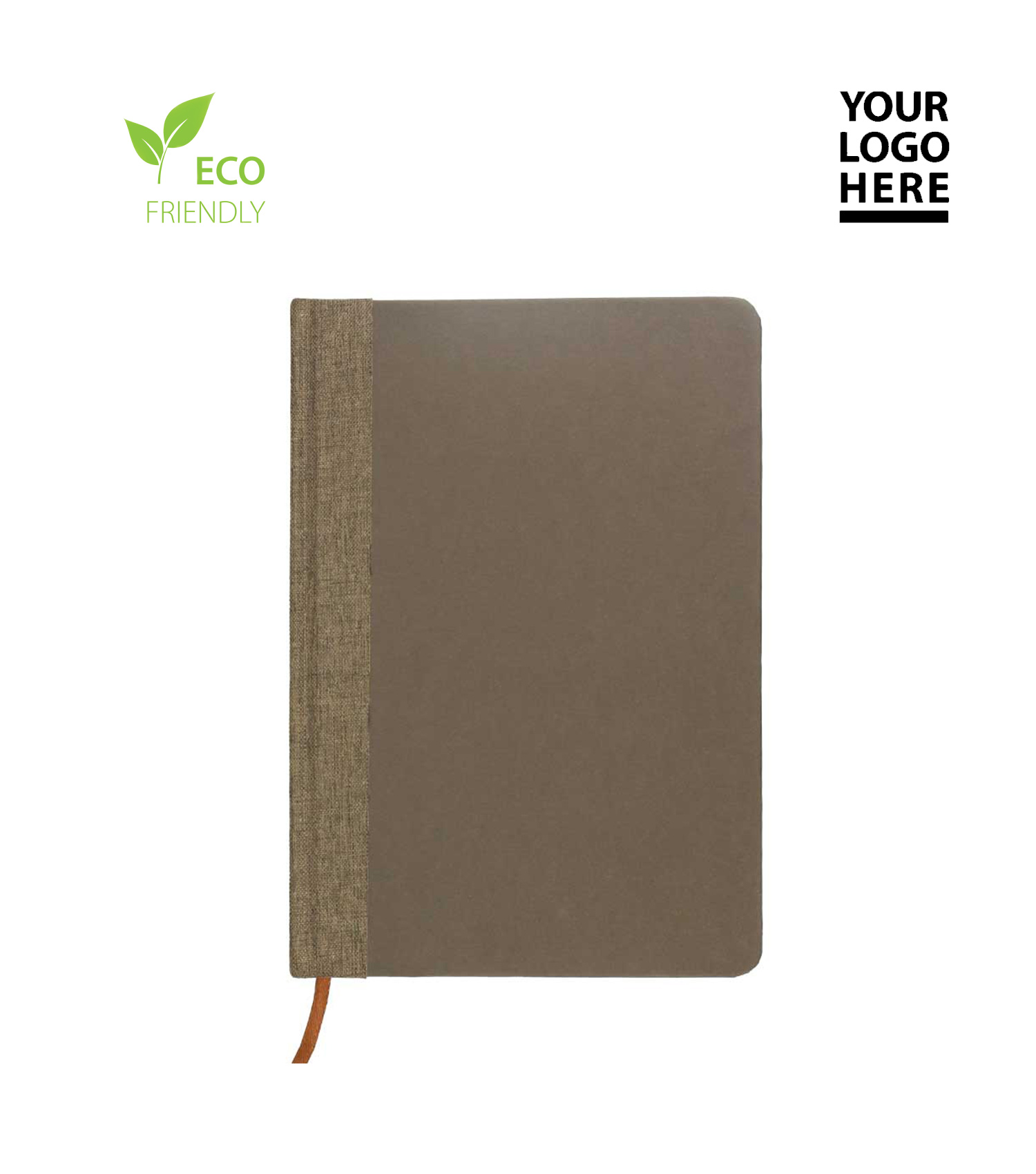 A5 Coffee Material Notebooks | 96 sheets & Page Marker 2