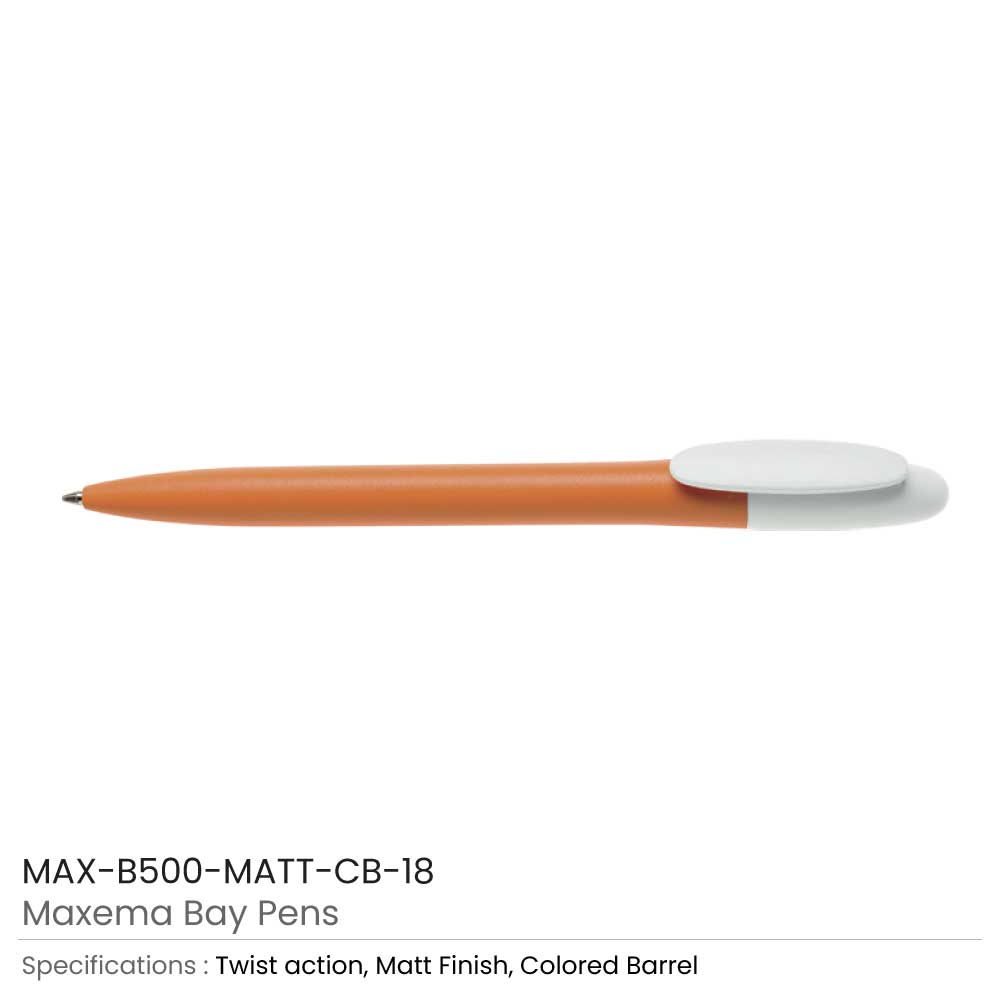Maxema Bay Pens Colored Barrel 12
