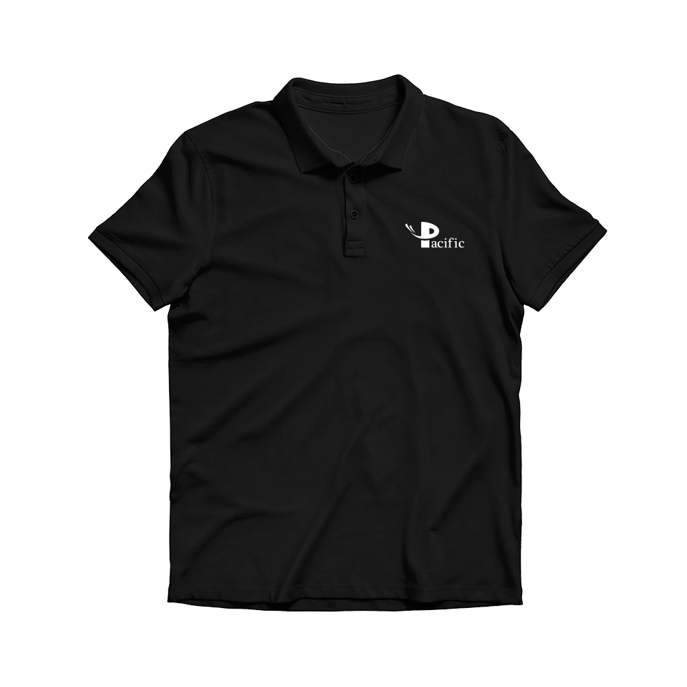 Apex Polo T-Shirt Solid Black 2