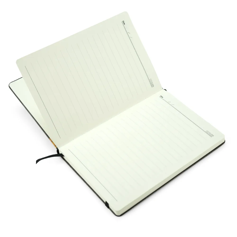 Arabic Bisht Style Notebooks, A5 Size, Elastic Band, Bookmark & Pen Holder 2