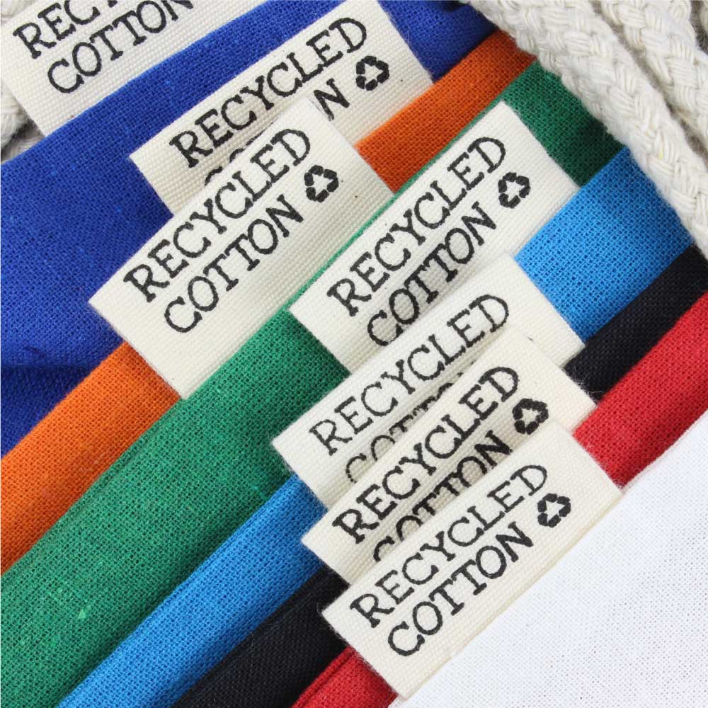 Recycled Cotton Drawstring Bags 5