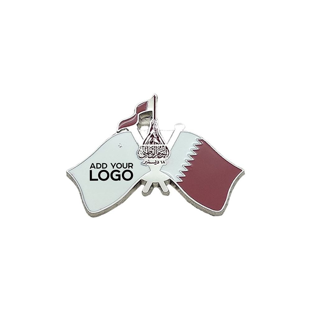 Qatar Flag Lapel Pin Badge 3