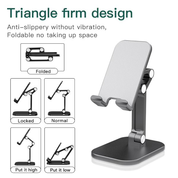 FOLDABLE ADJUSTABLE TABLE STAND HOLDER 6