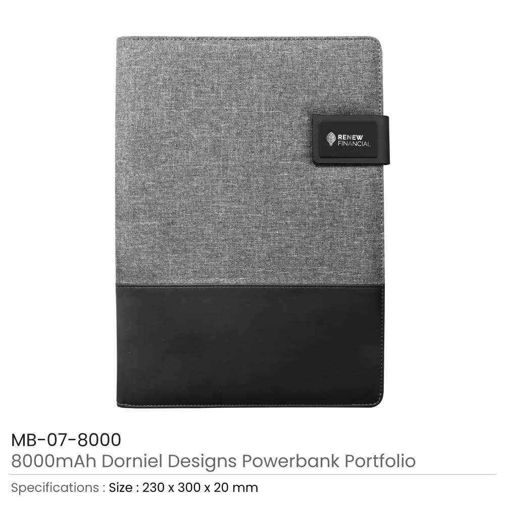 Dorniel Portfolio with Power Bank 2