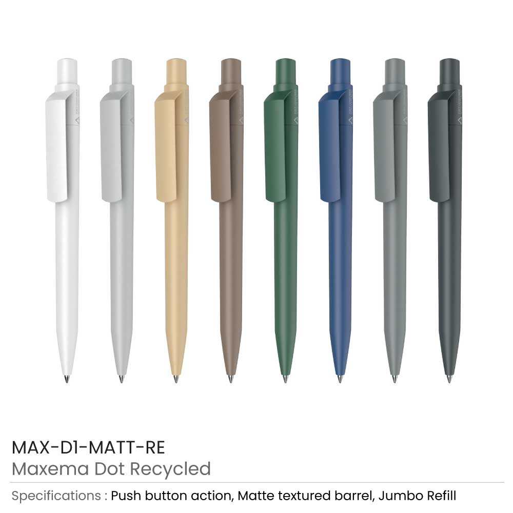 Recycled Pens Maxema Dot 6