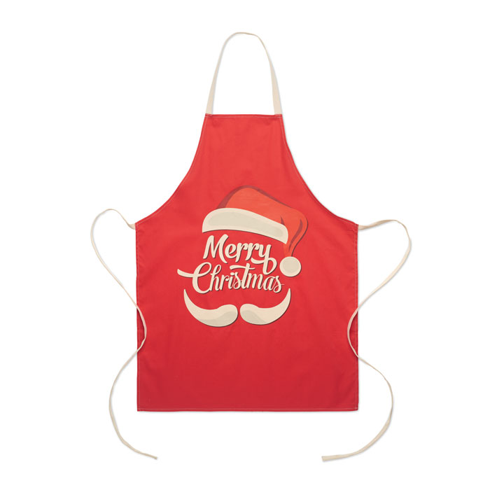 Kitchen apron with Christmas pattern 1